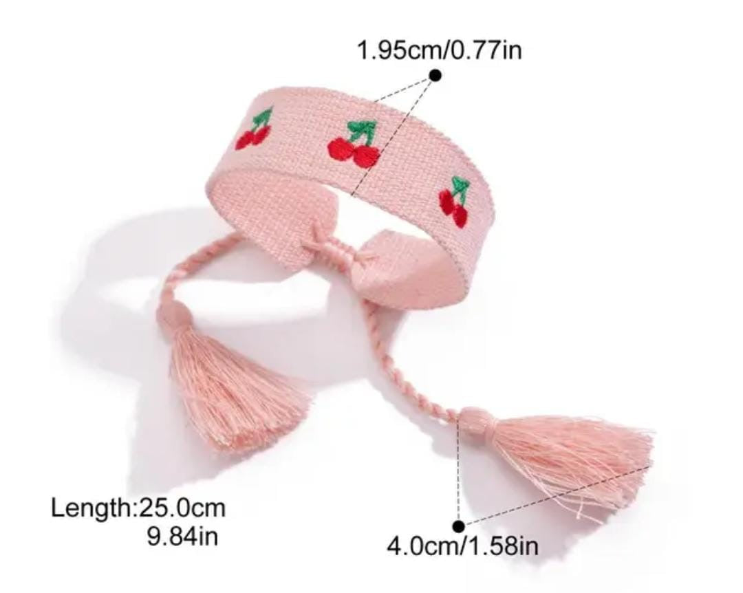 Adjustable bracelet cum rubber band