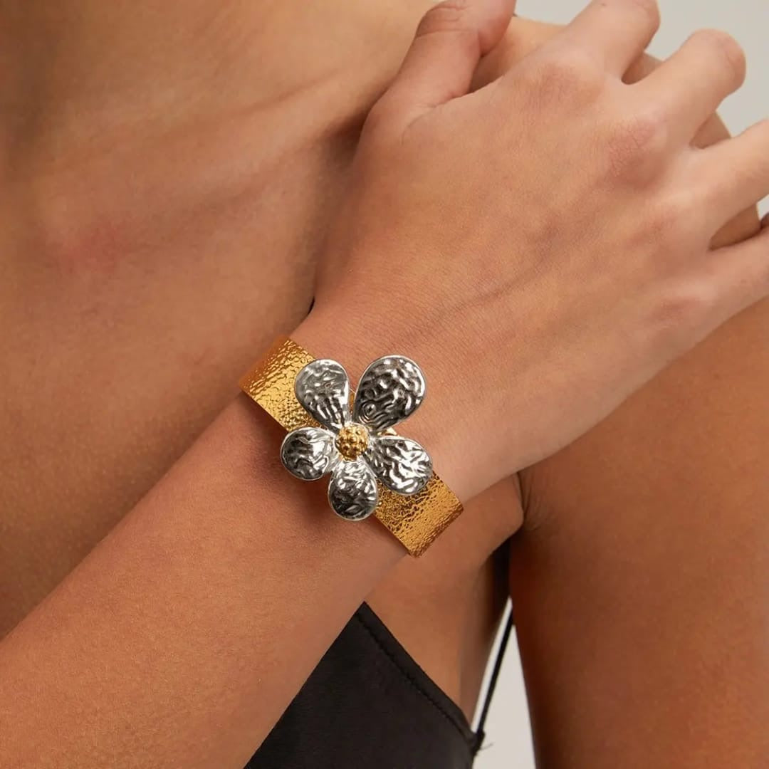 Silver lining bracelet