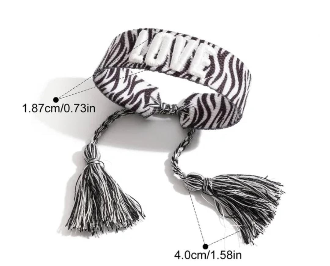 Adjustable bracelet cum rubber band