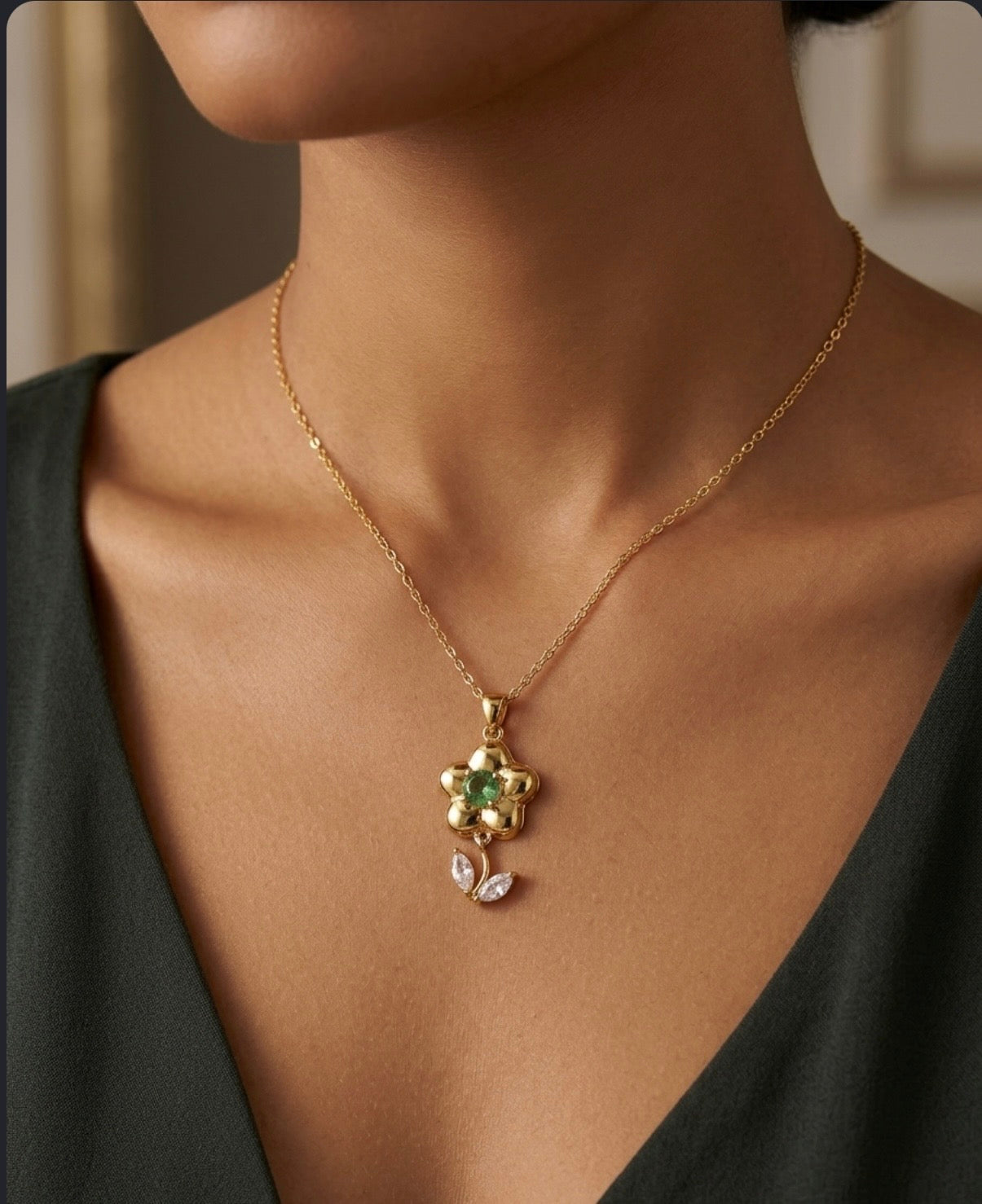 Flower pendant