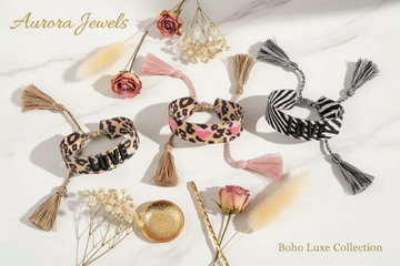 Boho Bracelet Flat Lay Banner