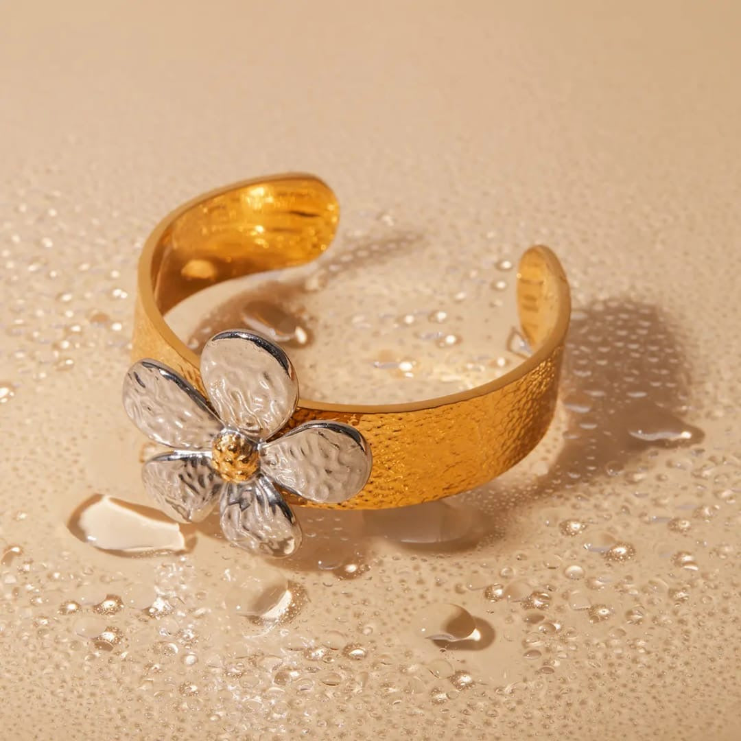 Silver lining bracelet